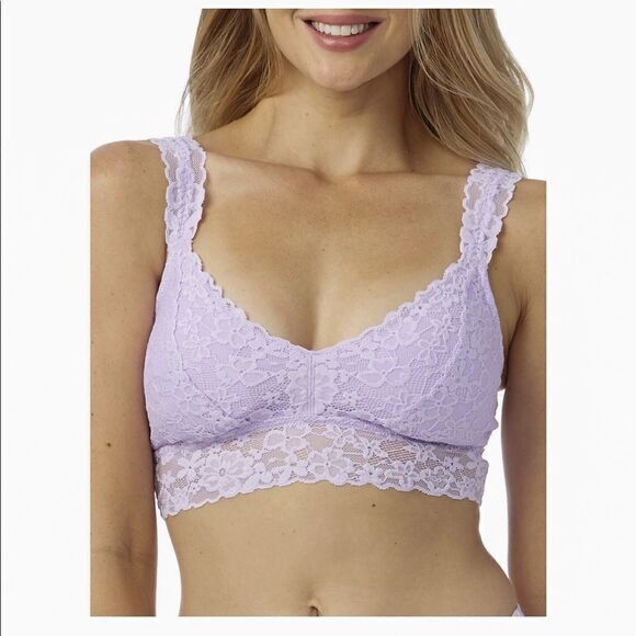 Women’s Lace Convertible Lavender Bralette - Picture 1 of 7
